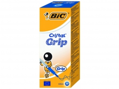 BIRO BIC CRISTAL GRIP BLU