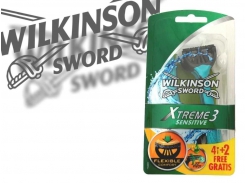 WILKNSON EXTREME X3 LAME SENSITIVE 4+2