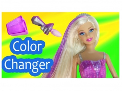 BARBIE MY LIPSTICK COLOR CHANG