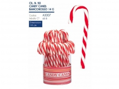 CANDY CANES BIANCOROSSO 50PZ
