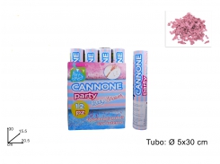 CANNONE PARTY 30CM ROSA