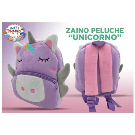 ZAINETTO UNICORNO PELUCHE