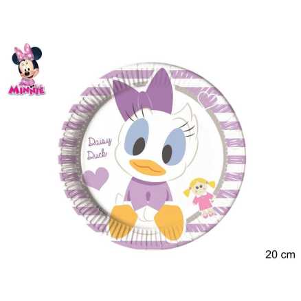 PIATTO 20CM 8PZ MINNIE INFANT