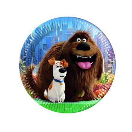 PIATTO 23 CM SECRET LIFE PETS