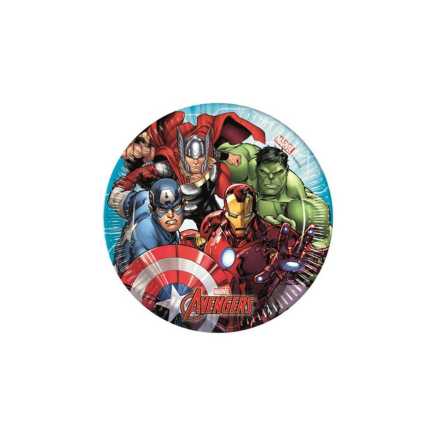 PIATTO 20CM AVENGERS MIGHTY
