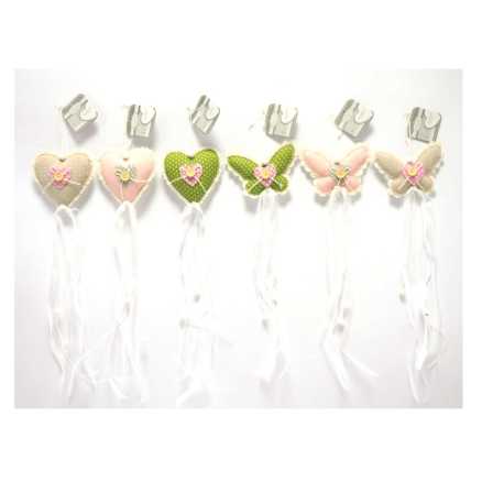 FARFALLA/CUORE STOFFA