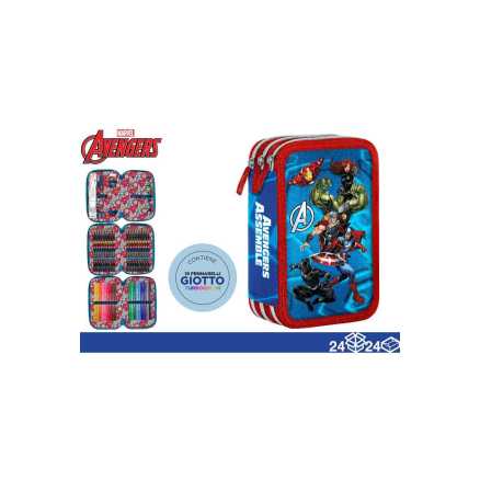 ASTUCCIO AVENGERS 3ZIP GIOTTO