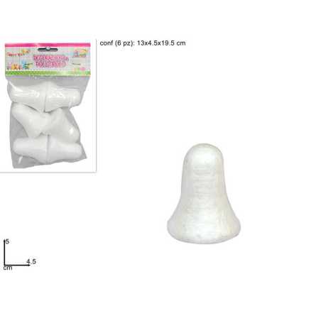 CAMPANE POLISTIROLO SET 6PZ 5C