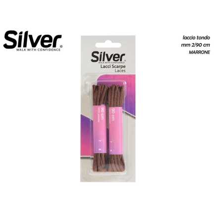 LACCI SCARPE MARRONI 90CM TOND