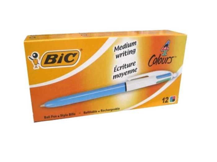 BIRO BIC 4COLOURS P-MEDIA