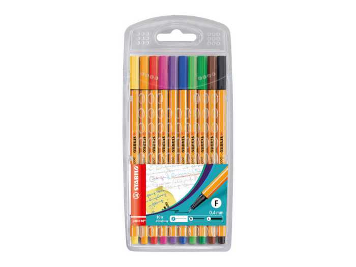 STABILO POINT 88 10 COLORI