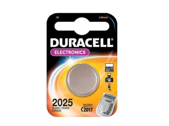 PILA DURACELL ELECTRONICS CR2025