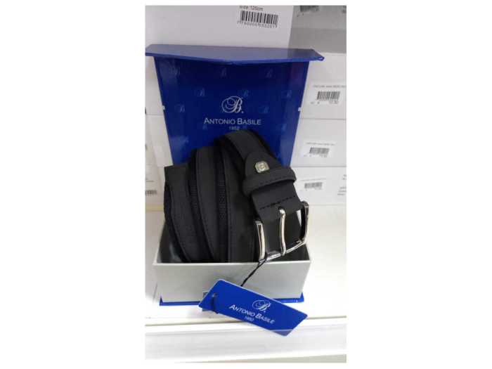 CINTURA A244 NERO BASILE