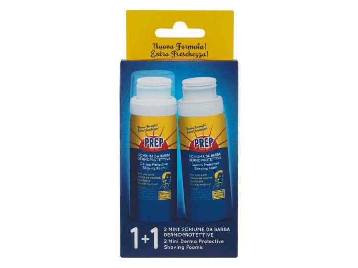 PREP SCHIUMA DA BARBA 2X50ML