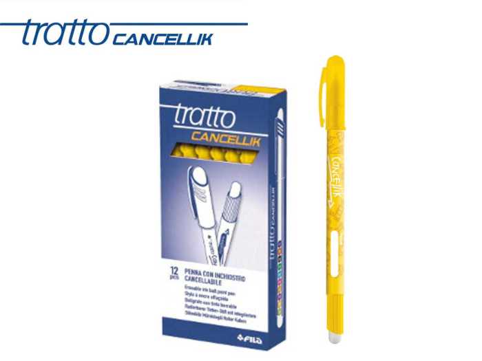 BIRO GIALLO TRATTO CANCELLIK