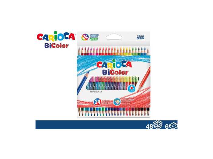 CARIOCA COLORI BI-COLOR 24PZ