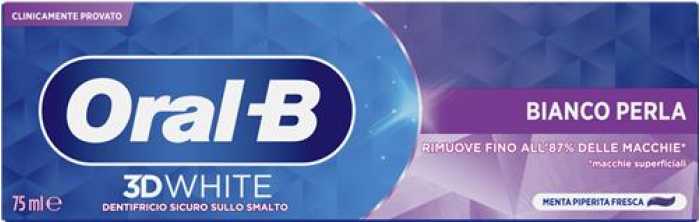 ORAL B DENTIFRICIO 75ML WHITE