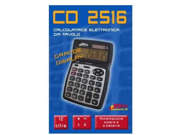 CALCOLATRICE 12C. TAVOLO CD-