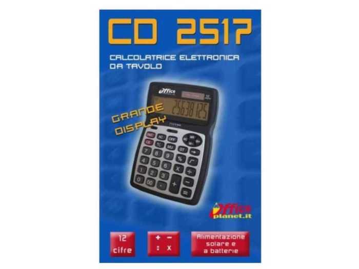CALCOLATRICE 12C. TAVOLO CD-
