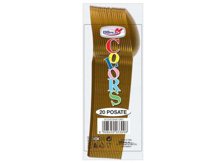 CUCCHIA COMPACT 20PZ ORO