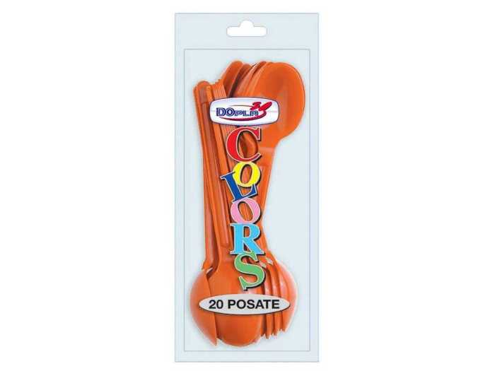 CUCCHIAI 20PZ ARANCIO 03463