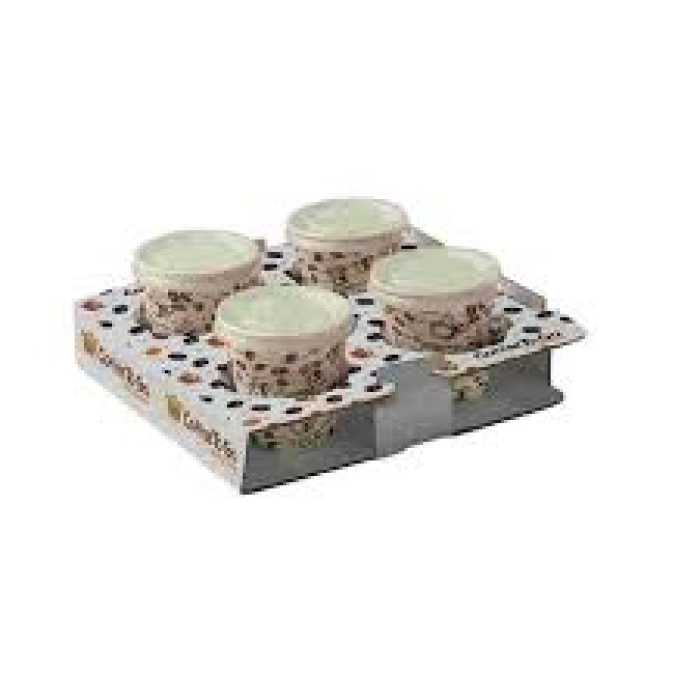 VASSOIO CARTONE 4BICCH.180/240