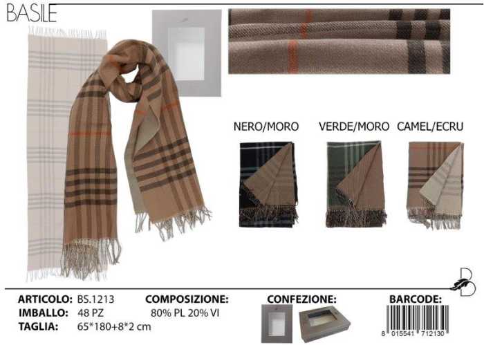 PASHMINA CHECK BASILE