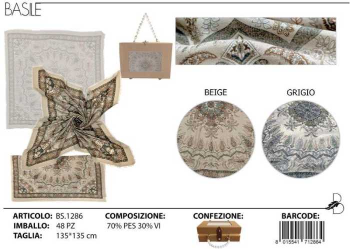 FOULARD BASILE QUADRATO