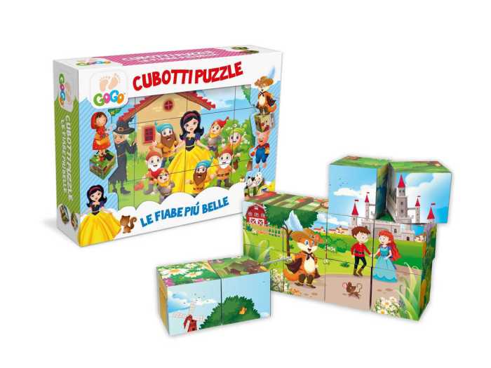 CUBOTTI PUZZLE FIABE ITALIANE
