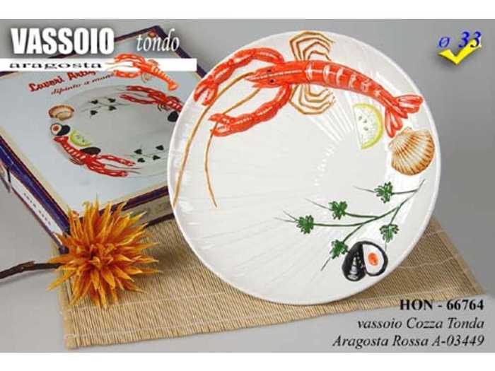 VASSOIO TONDO GARNDE ARAGOSTA