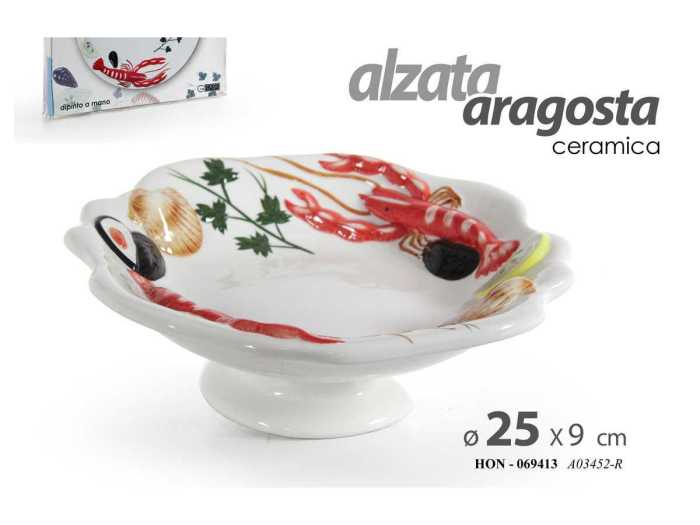 ALZATA ARAGOSTA 25*9CM