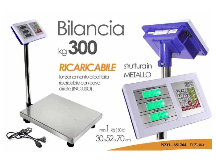 BILANCIA 300KG 40*50
