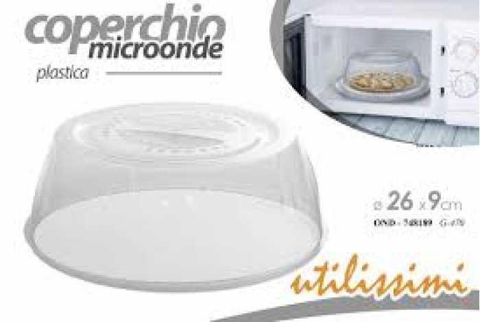 COPERCHIO MICRONDE 26*9,3CM