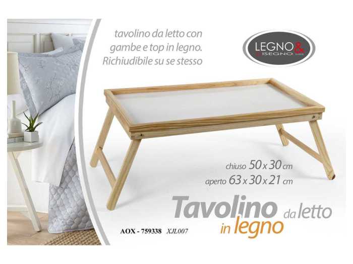 TAVOLINO LETTO 50*30*23CM