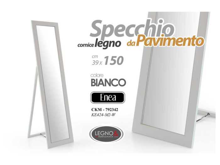 SPECCHIO BIANCO 39*150CM