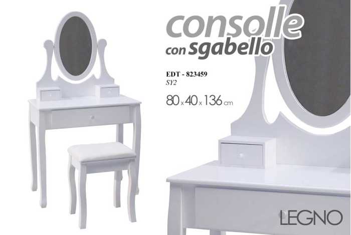 CONSOLLE 80*40*136CM