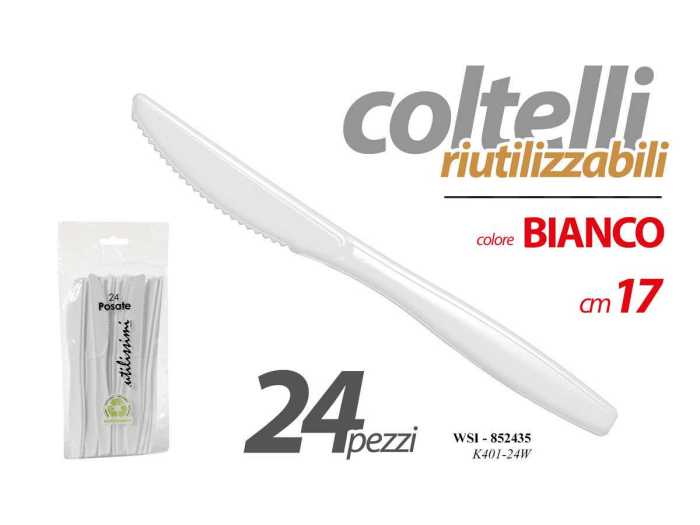 COLTELLI 24PZ 17CM RIUTILIZZABILI