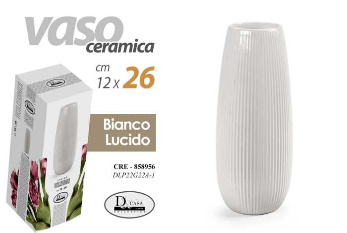 VASO BCO LUCIDO 12*26CM