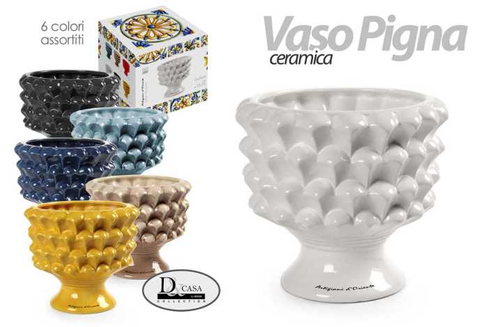 VASO PIGNA 12X11CM ASS.