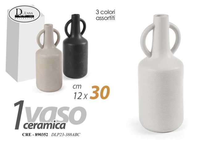 VASO CERAMICA 12*30CM
