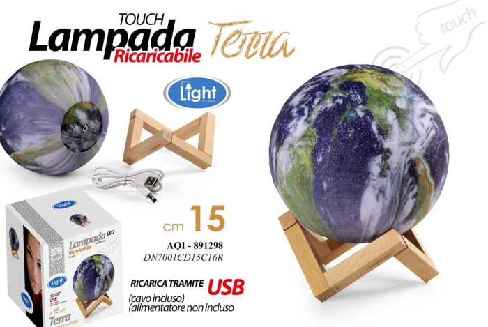 LAMPADA LED TELEC.D.15CM