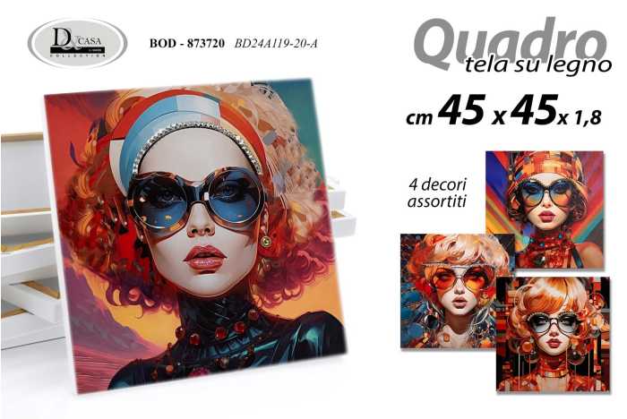 QUADRO AS 45*45*1,8CM