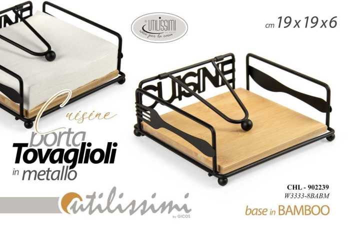 P.TOVAGLIOLI CUIS 18*18,5*7