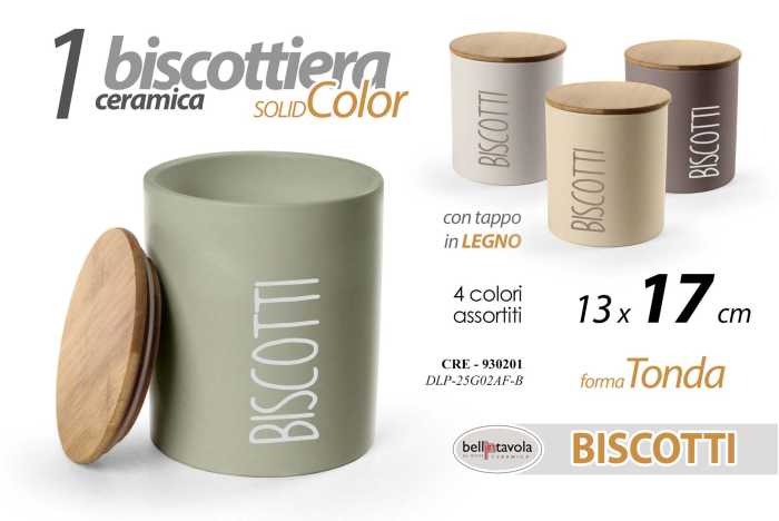 BISCOTTIERA CERAMICA 13*17CM