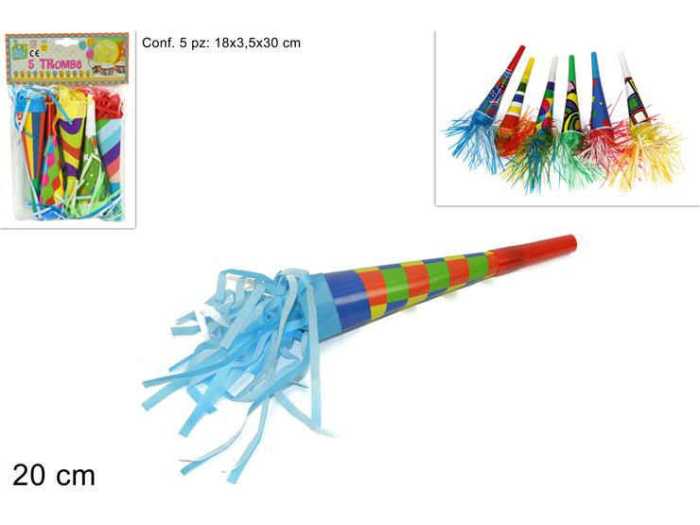 TROMBE CARTONE 6PZ