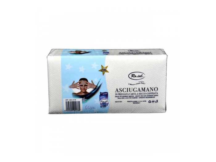 ASCIUGAMANO CARTA 5STELLE 60PZ