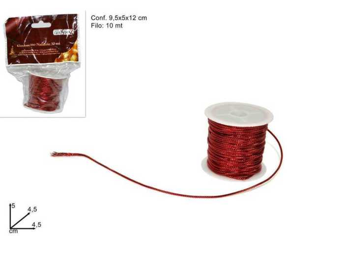 CORDONCINO 10MT ROSSO