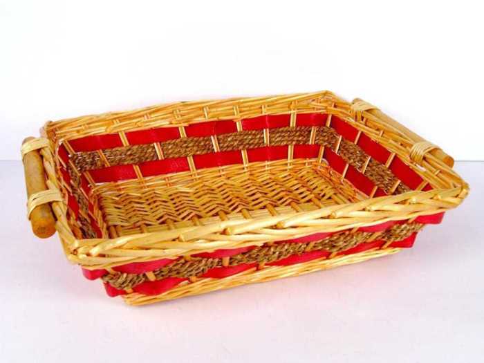 CESTA RETTANGOLARE 36X50