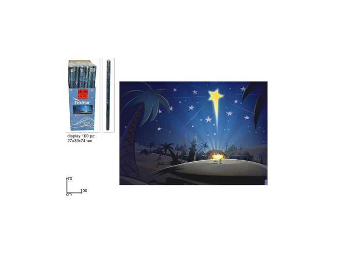 DISPLAY SCENARIO NATALE PER PRESEPE 70*100
