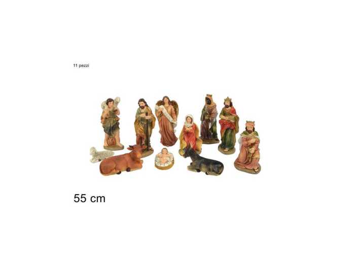 NATIVITA'55CM 11PZ
